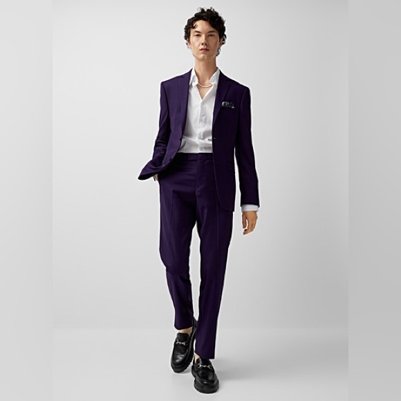 Soul of London Men’s Slim Fit Suit - Picture 1 of 3